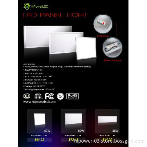 HOT CE SAA approved round downlight panel 9W